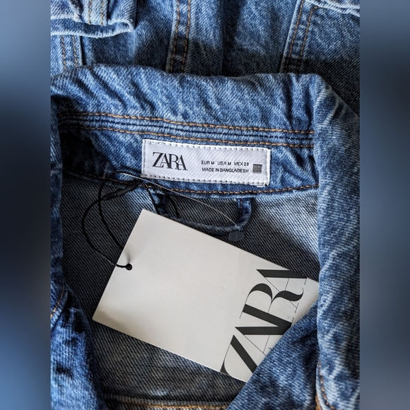 Zara Denim Jumpsuit - Picture 7 of 10